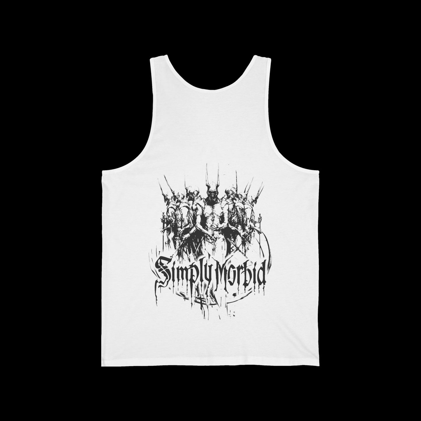 (Knight Of Hell) Tank Top (Front/Back Graphics)