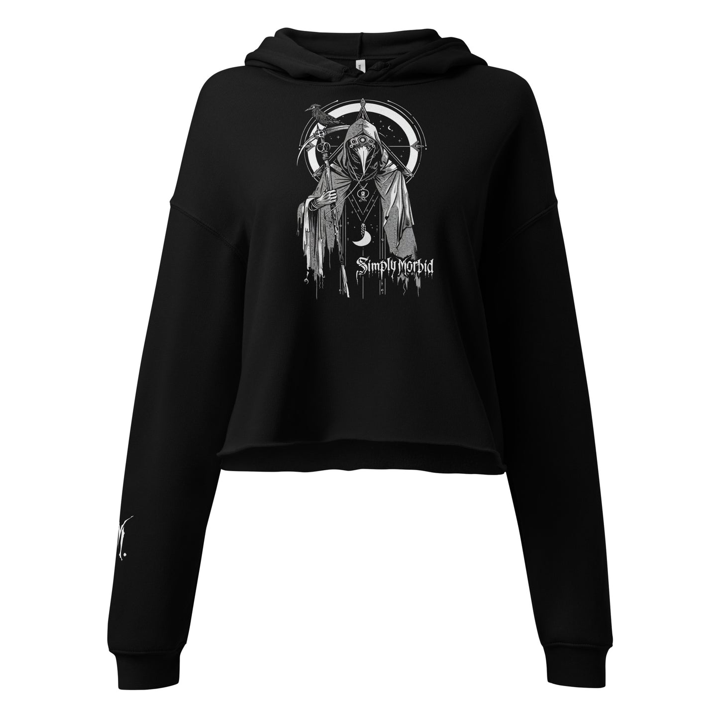 Dr. Plague Cropped Hoodie