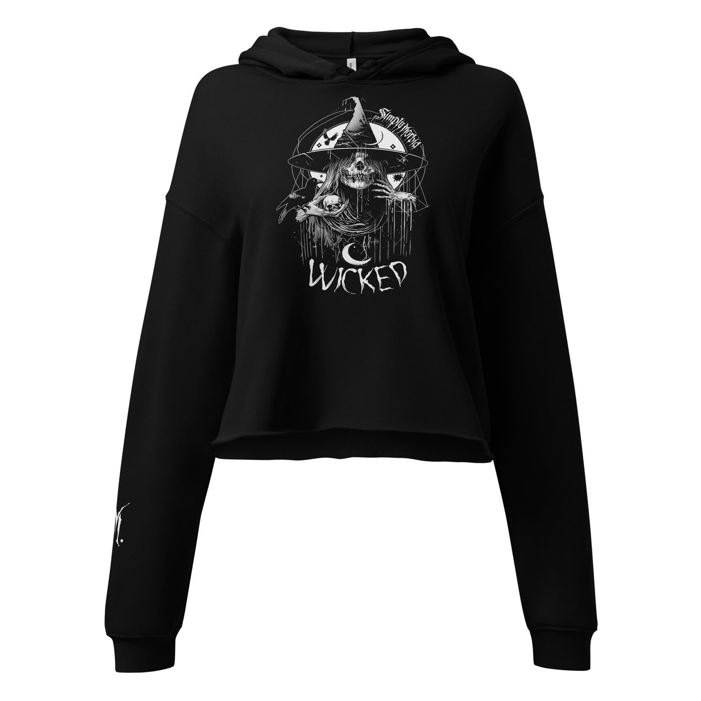 Wicked Cropped Hoodie