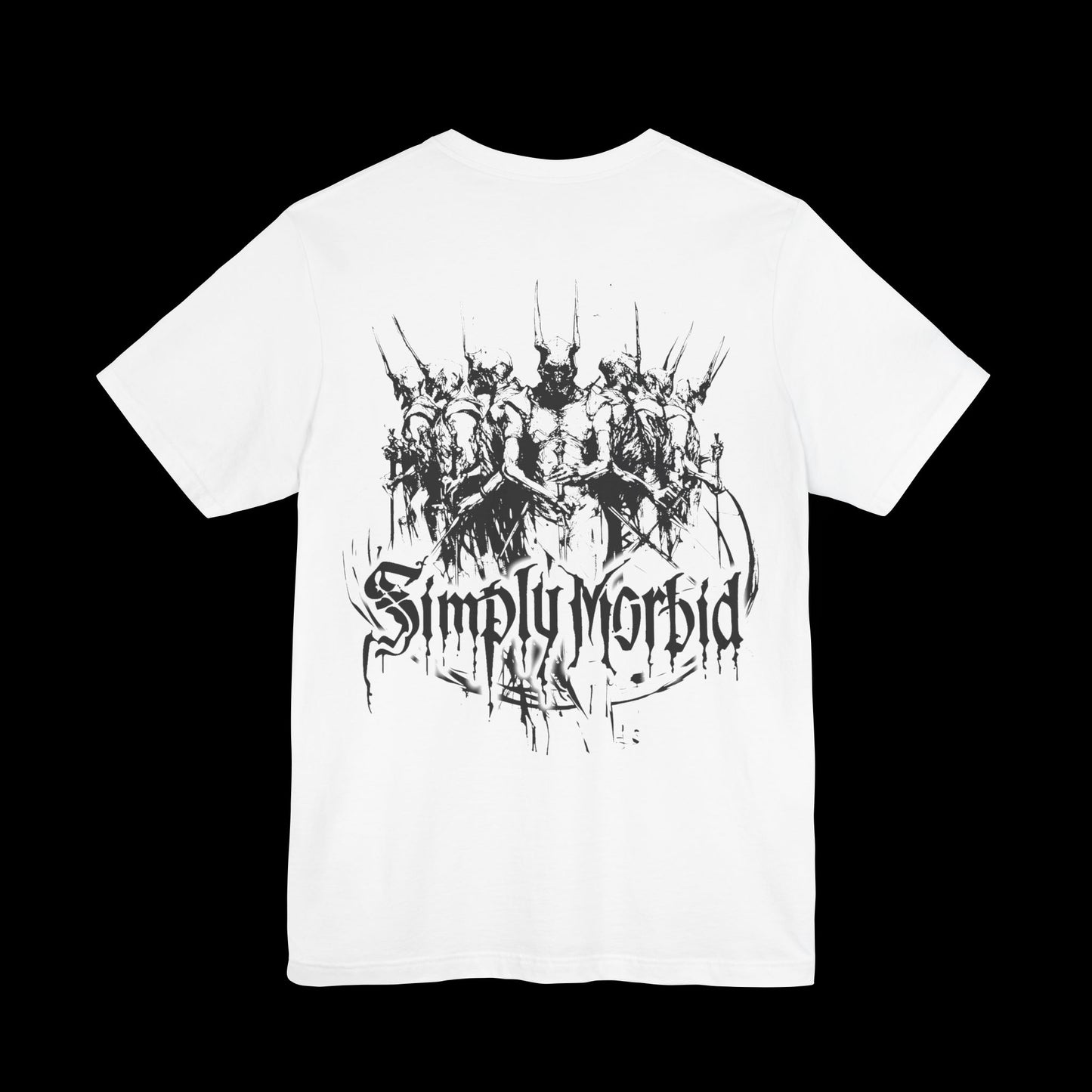 (Knight Of Hell) T Shirt (Front/Back Graphics)