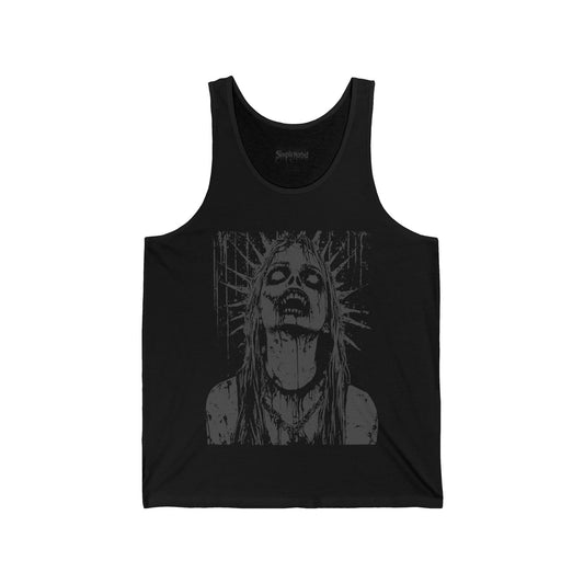 (Zombie Queen) Tank Top (Front/Back Graphics)
