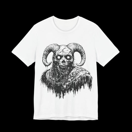 (Knight Of Hell) T Shirt (Front/Back Graphics)