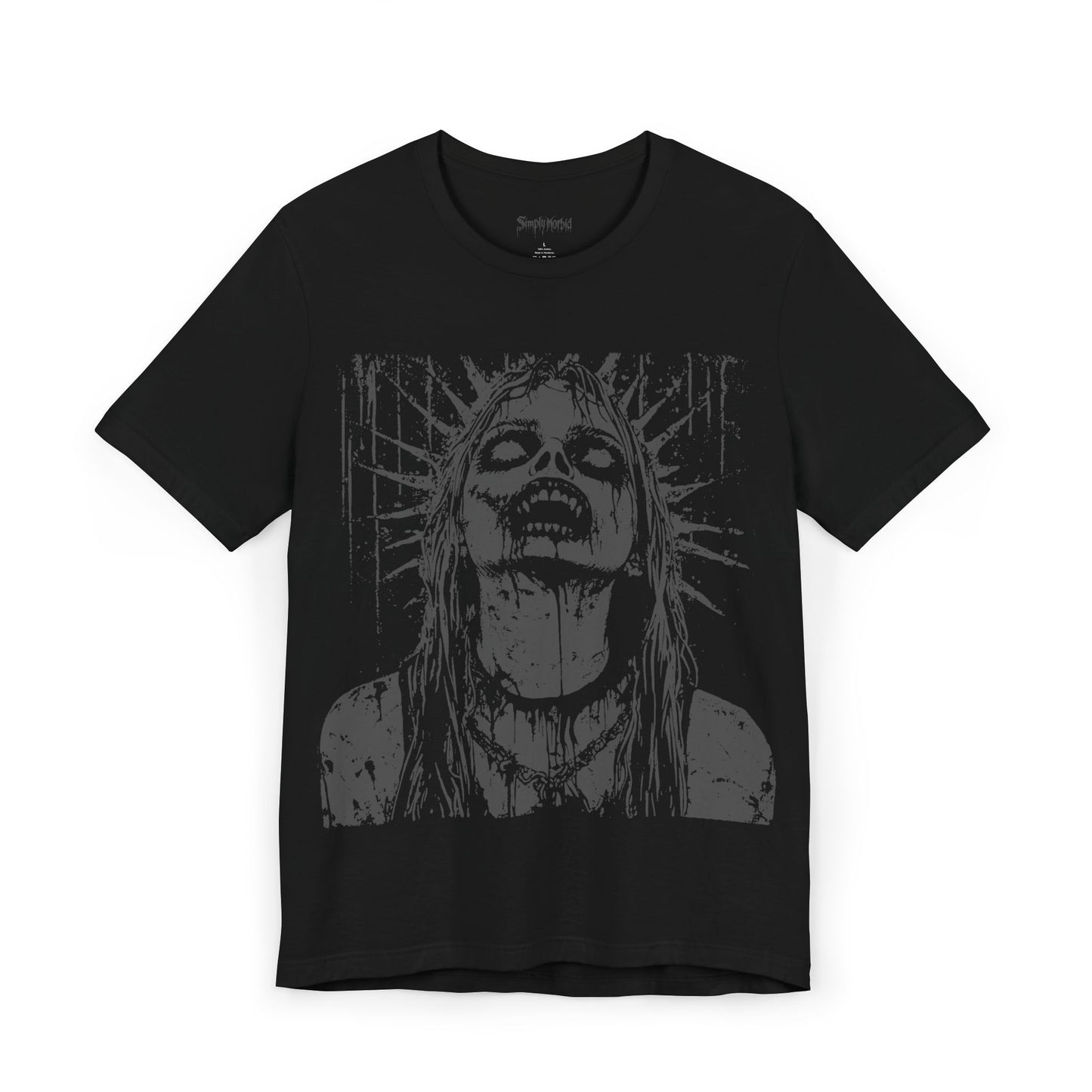 (Zombie Queen) T Shirt (Front/Back Graphics)