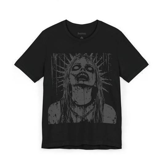 (Zombie Queen) T Shirt (Front/Back Graphics)
