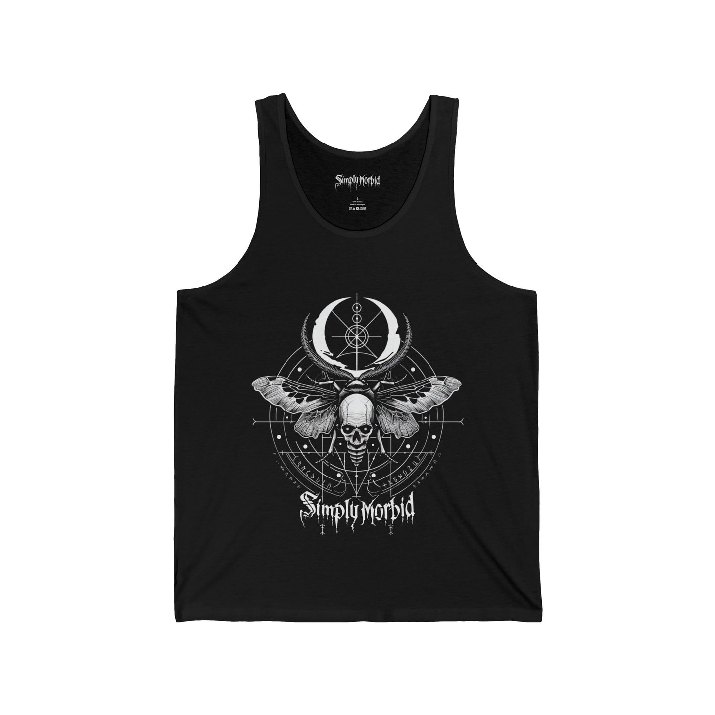 Death's Head Moth Tank Top