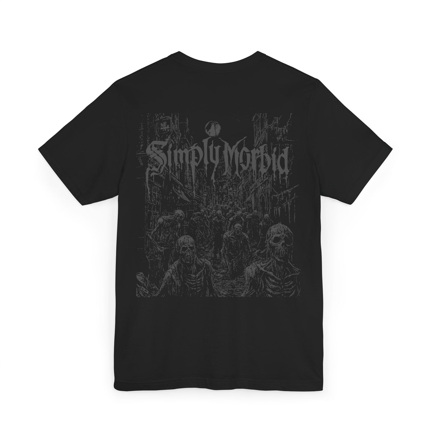 (Zombie Queen) T Shirt (Front/Back Graphics)
