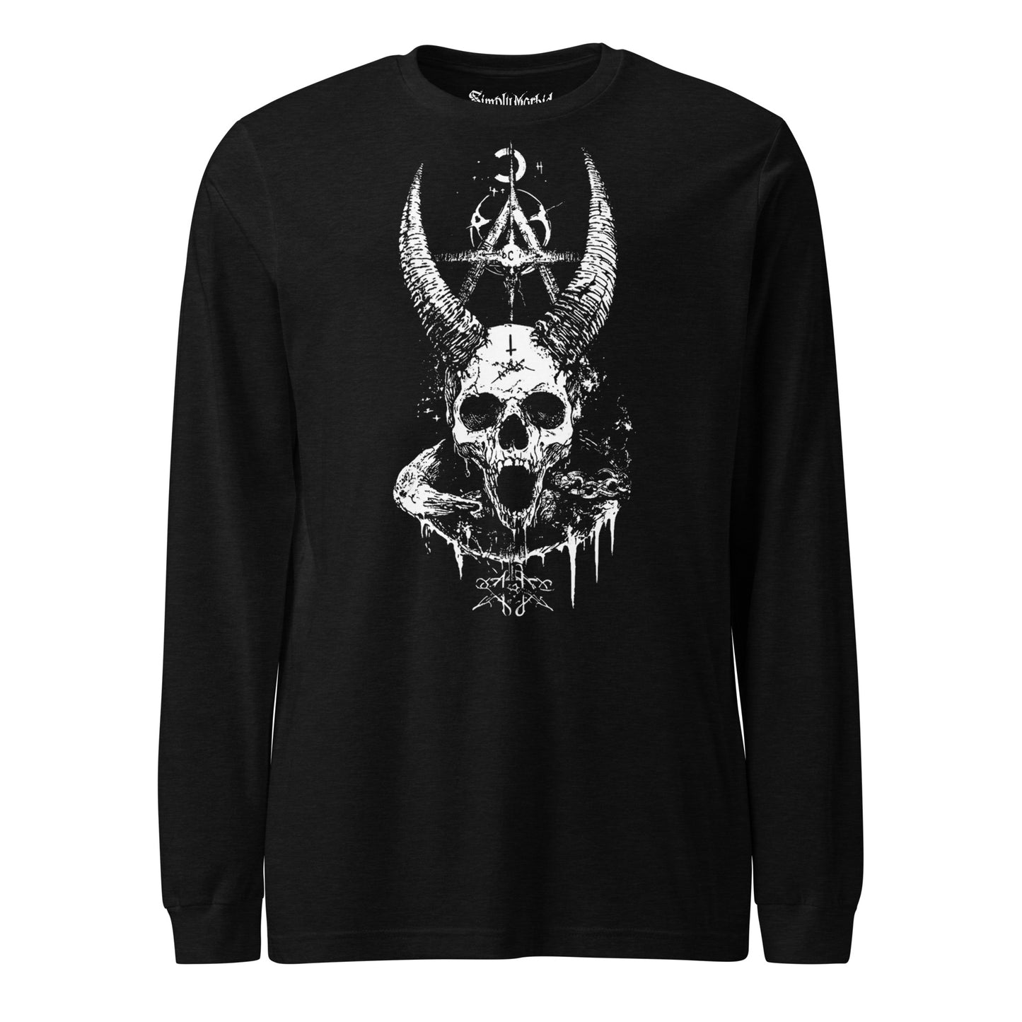 Horned Skull 2 Long Sleeve